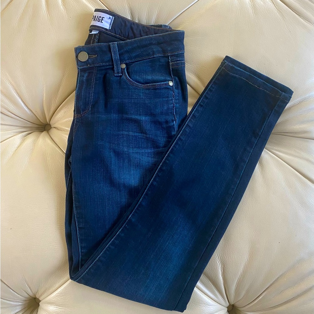 EUC Paige Skyline Skinny Jeans-Size 25
